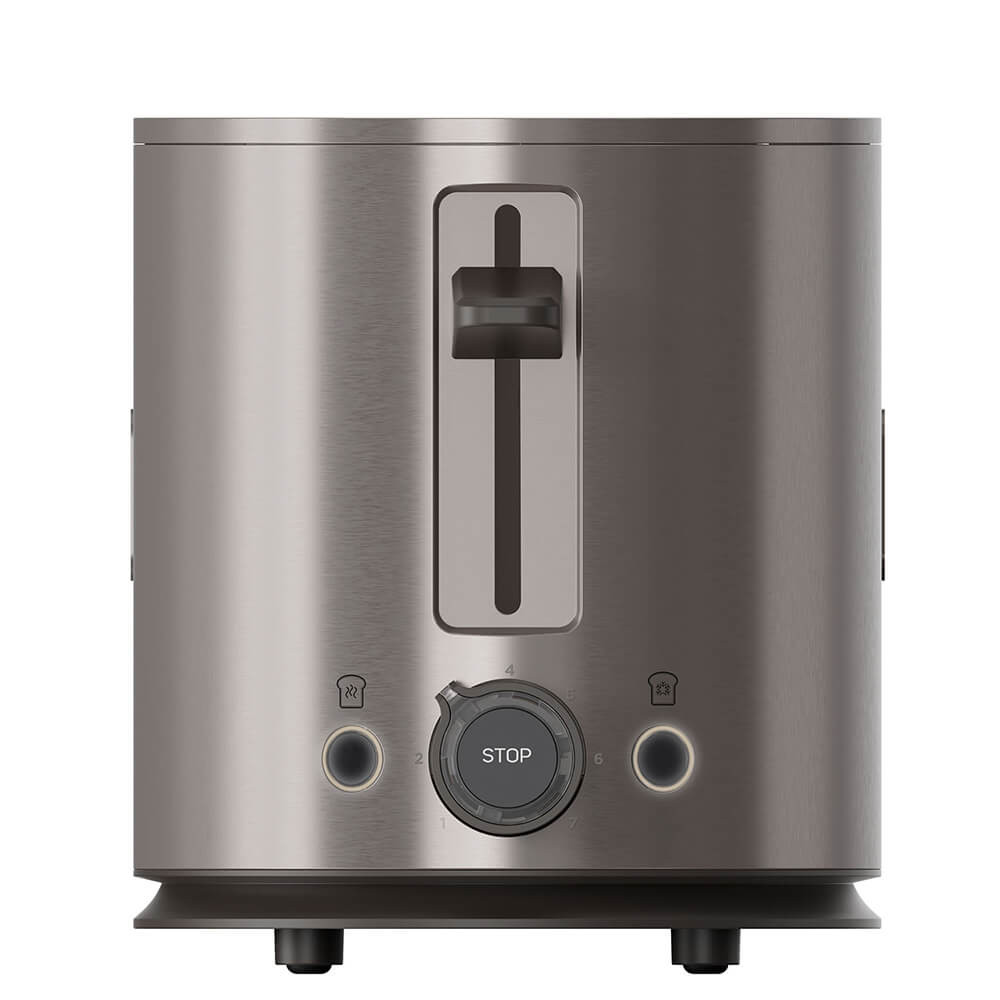 BLACK+DECKER Toaster 2 Long Slot Stainless Steel