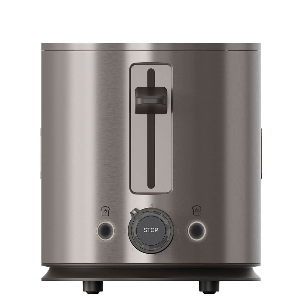 BLACK+DECKER Toaster 2 Slot Stainless Steel