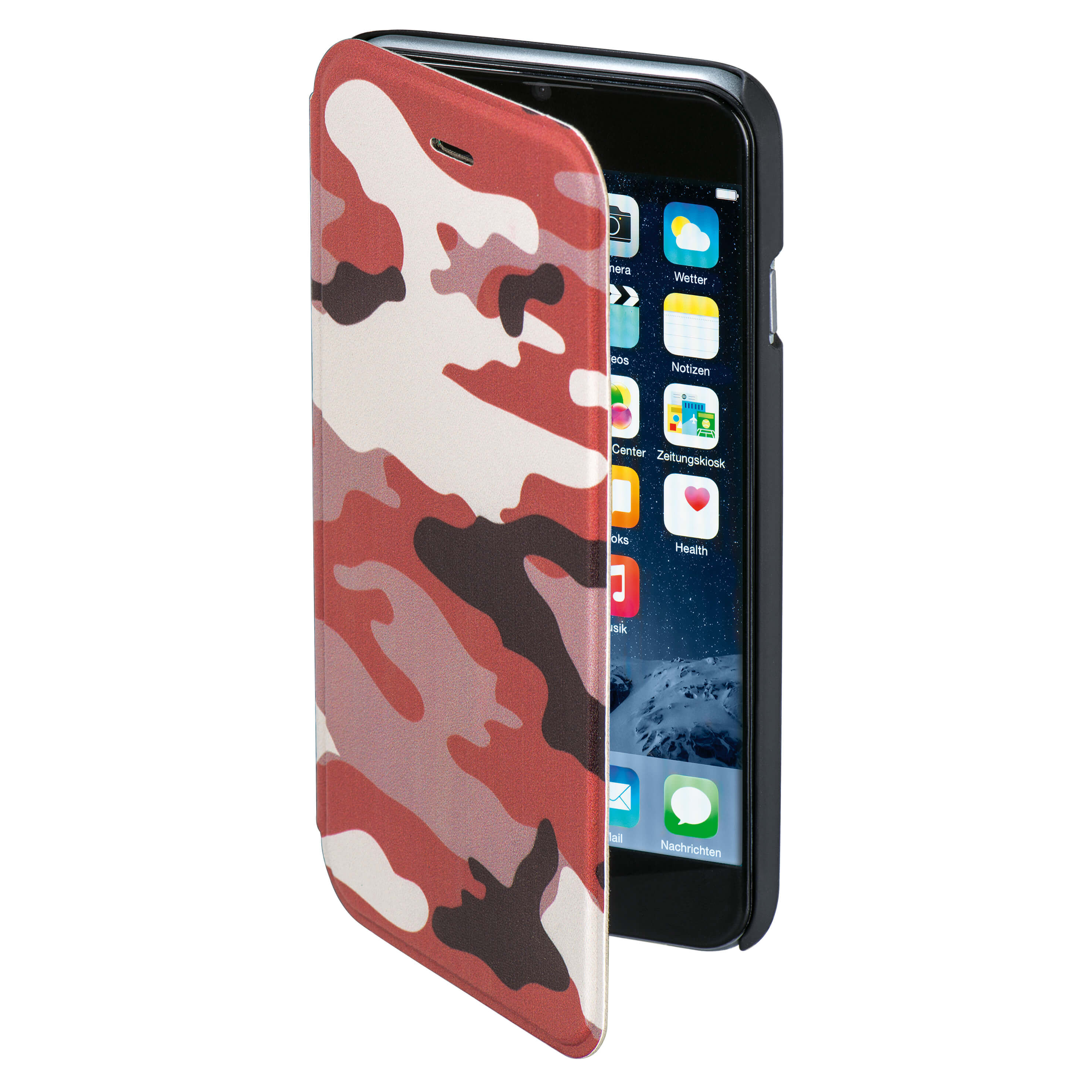HAMA Lommebokveske DesignLine iPhone6/6S Camo Brun