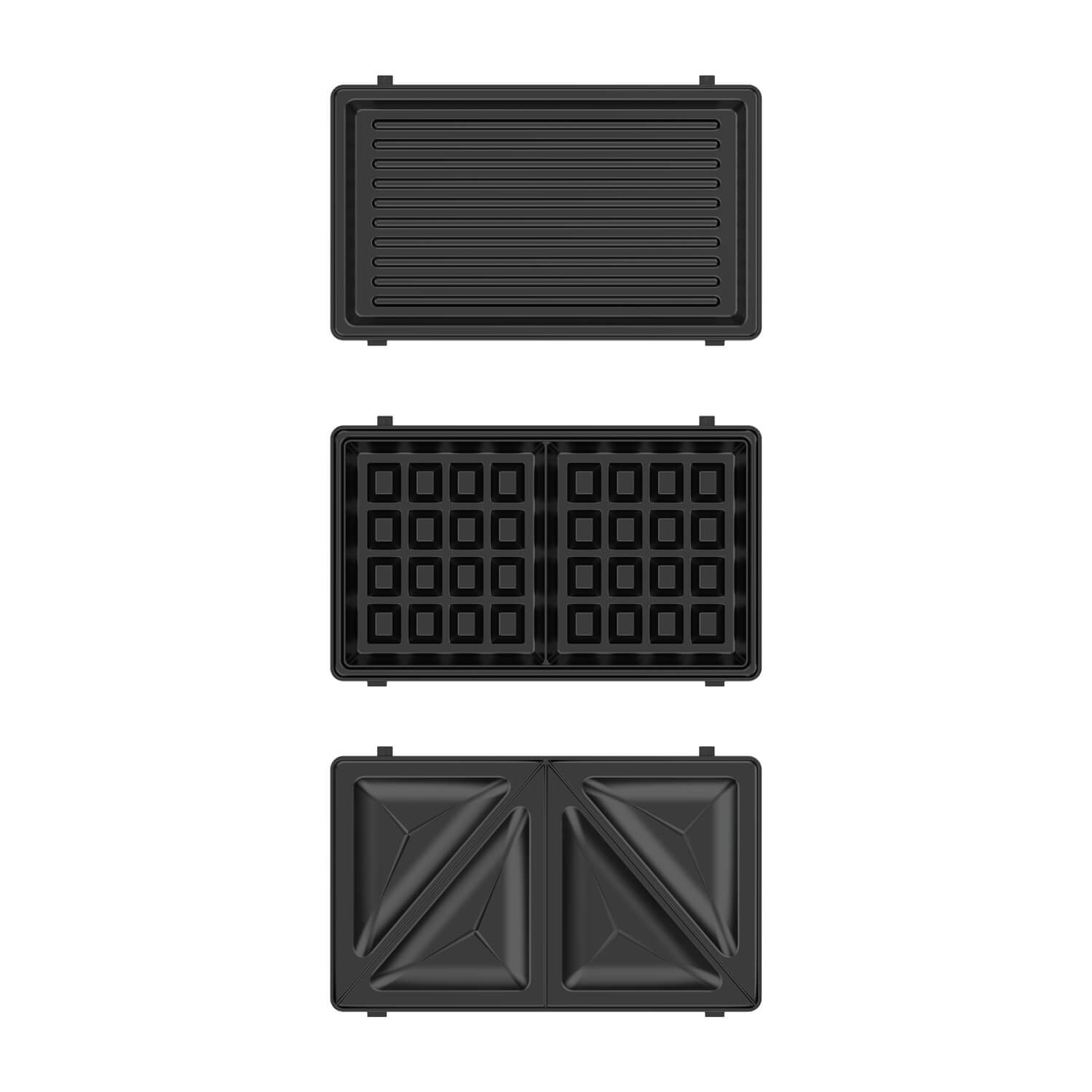 BLACK+DECKER Sandwich Maker Grill Sandwich Waffle