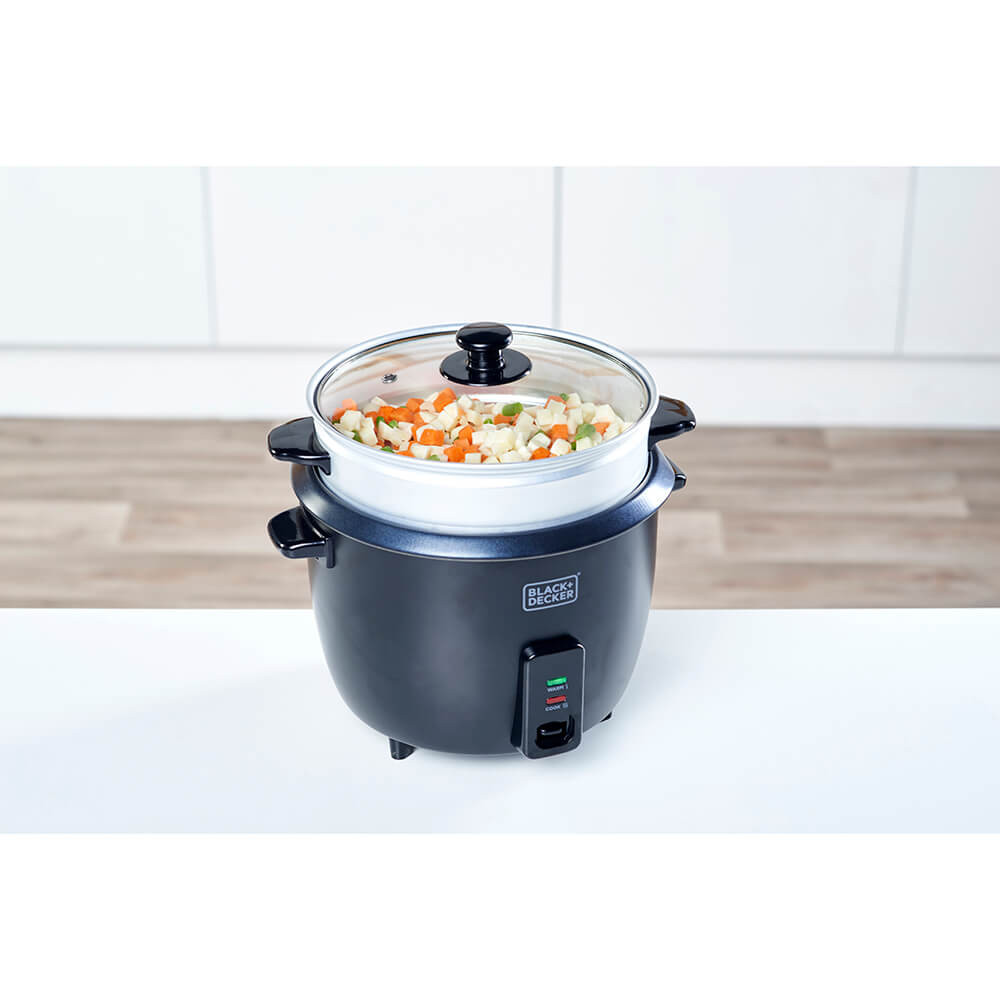 BLACK+DECKER Rice Cooker 1,8L Black