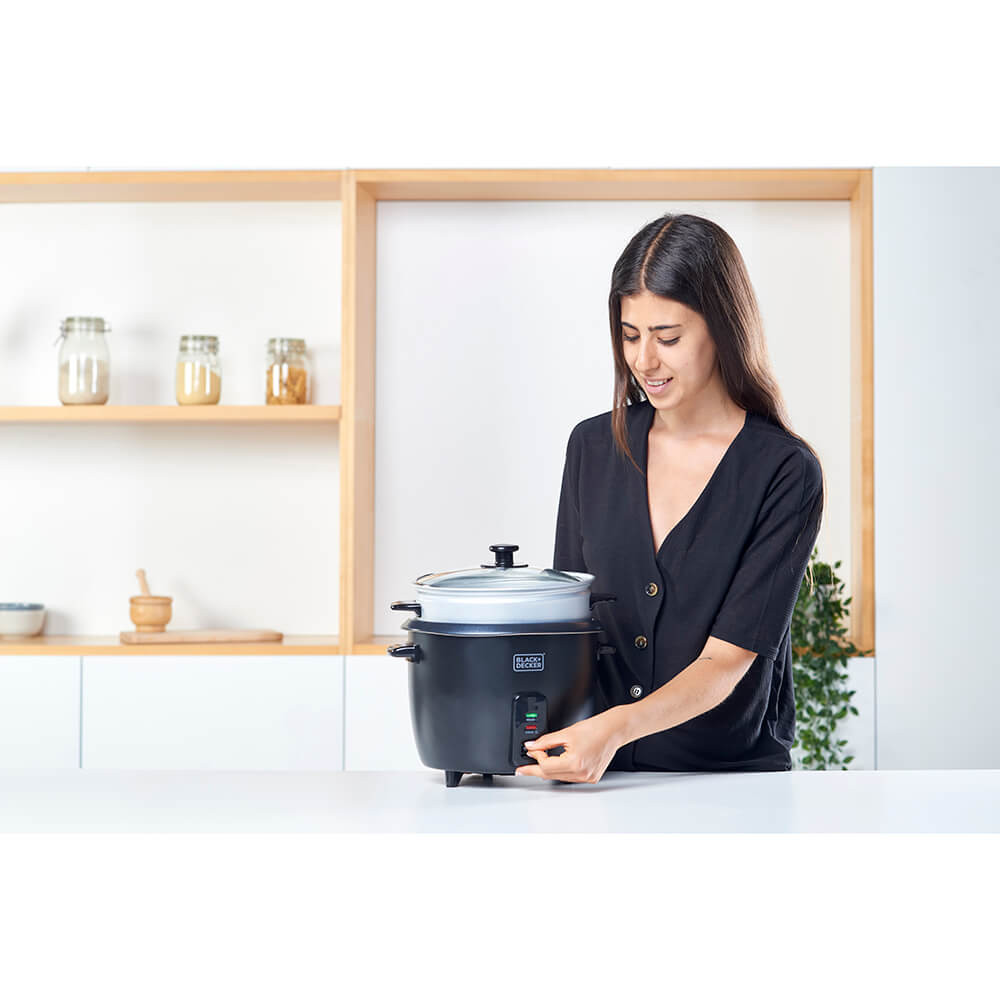 BLACK+DECKER Rice Cooker 1,8L Black