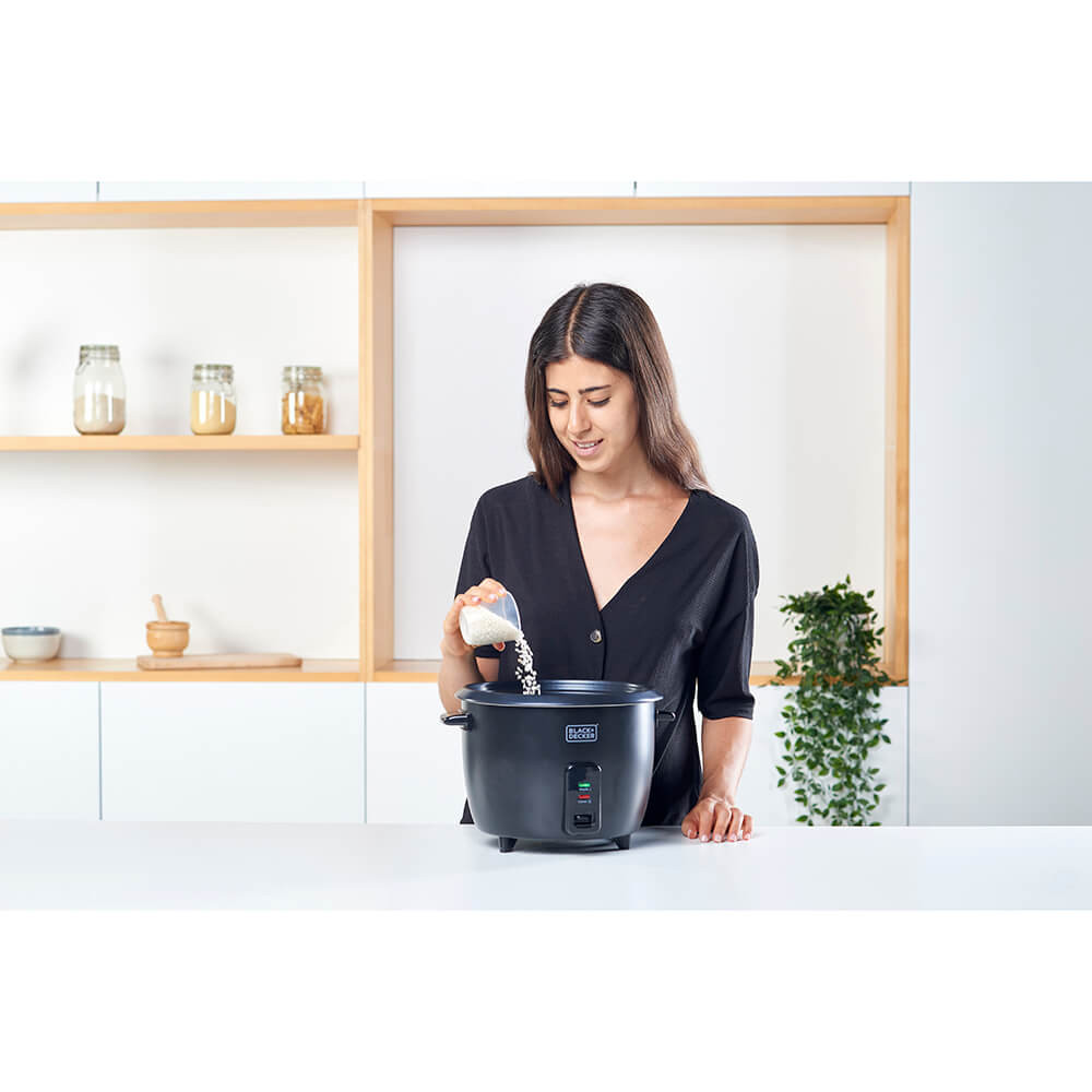 BLACK+DECKER Rice Cooker 1,8L Black