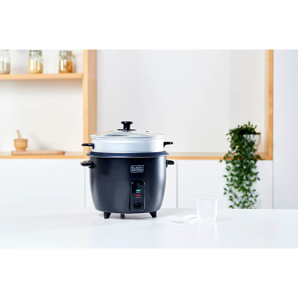 BLACK+DECKER Rice Cooker 1,8L Black