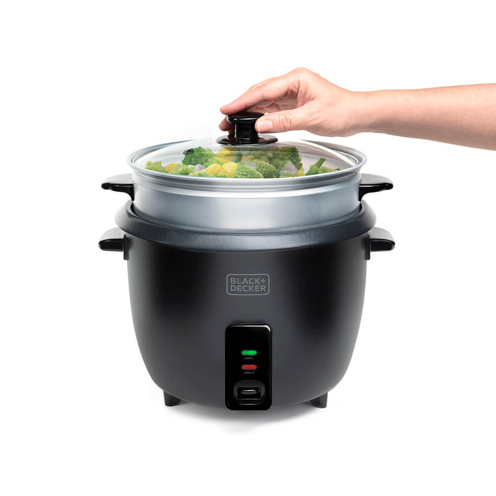 BLACK+DECKER Rice Cooker 1,8L Black