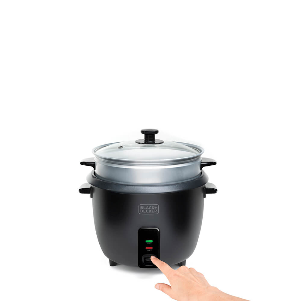 BLACK+DECKER Rice Cooker 1,8L Black