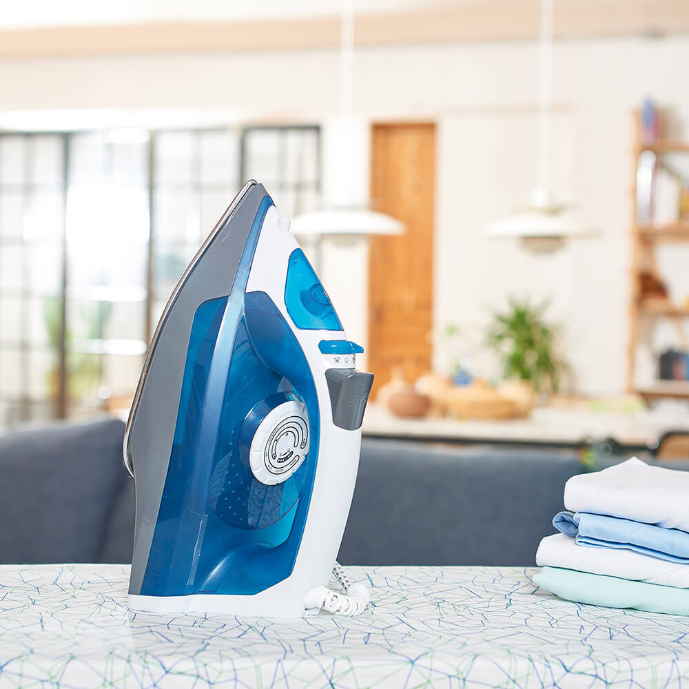 BLACK+DECKER Strykejern Steam Iron Blå