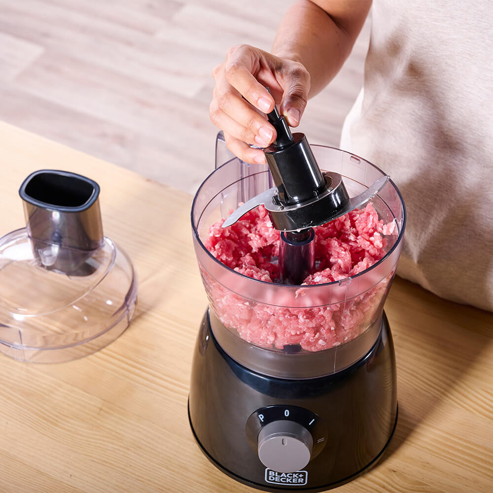 BLACK+DECKER Food Processor 600W Black