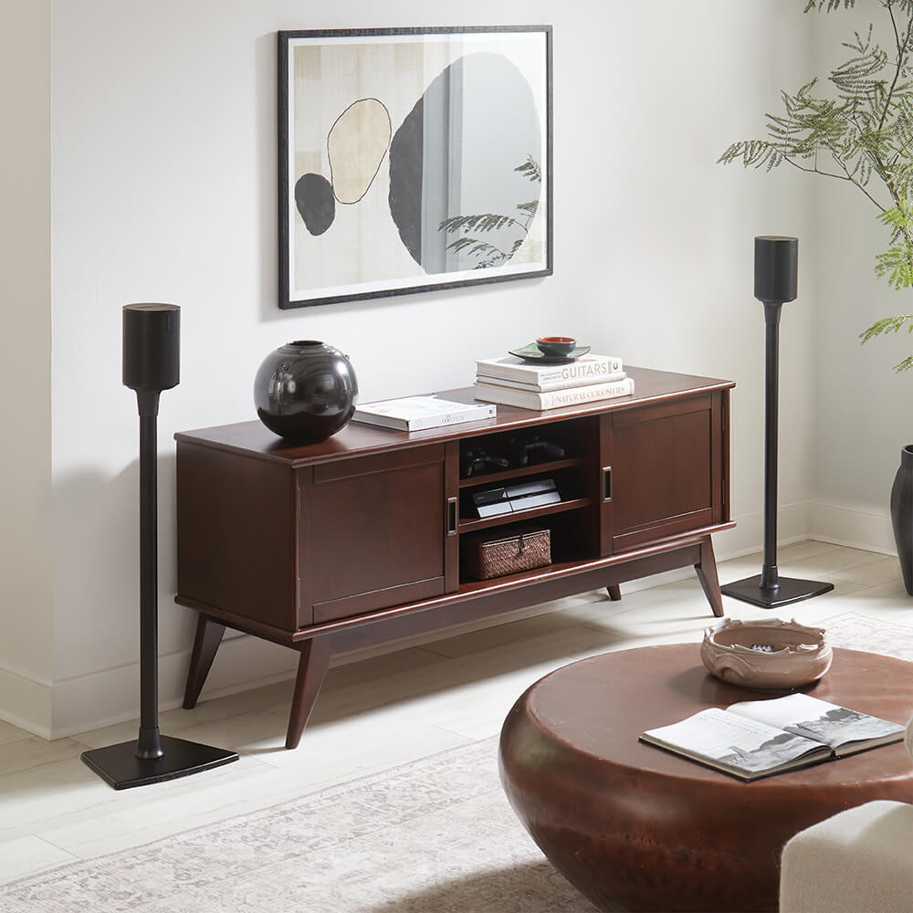SANUS Floor Stand for Sonos ERA100 Pair Black