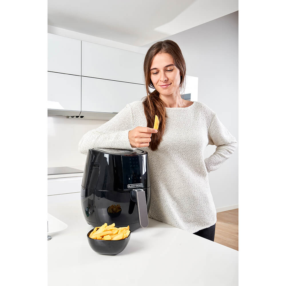 BLACK+DECKER Air Fryer Digital Control 3,5L Black