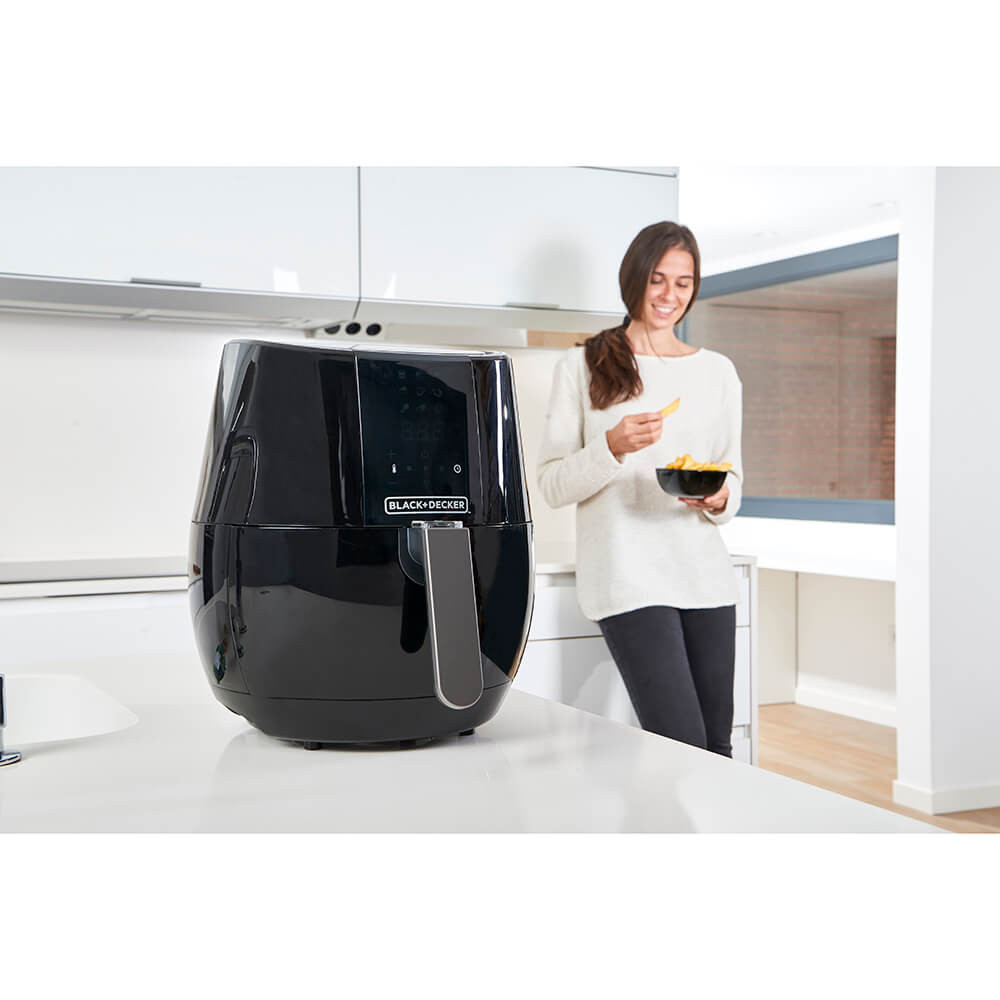 BLACK+DECKER Air Fryer Digital Control 3,5L Black