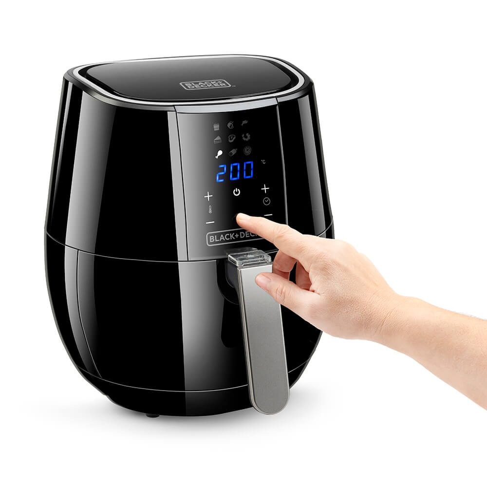 BLACK+DECKER Air Fryer Digital Control 3,5L Black