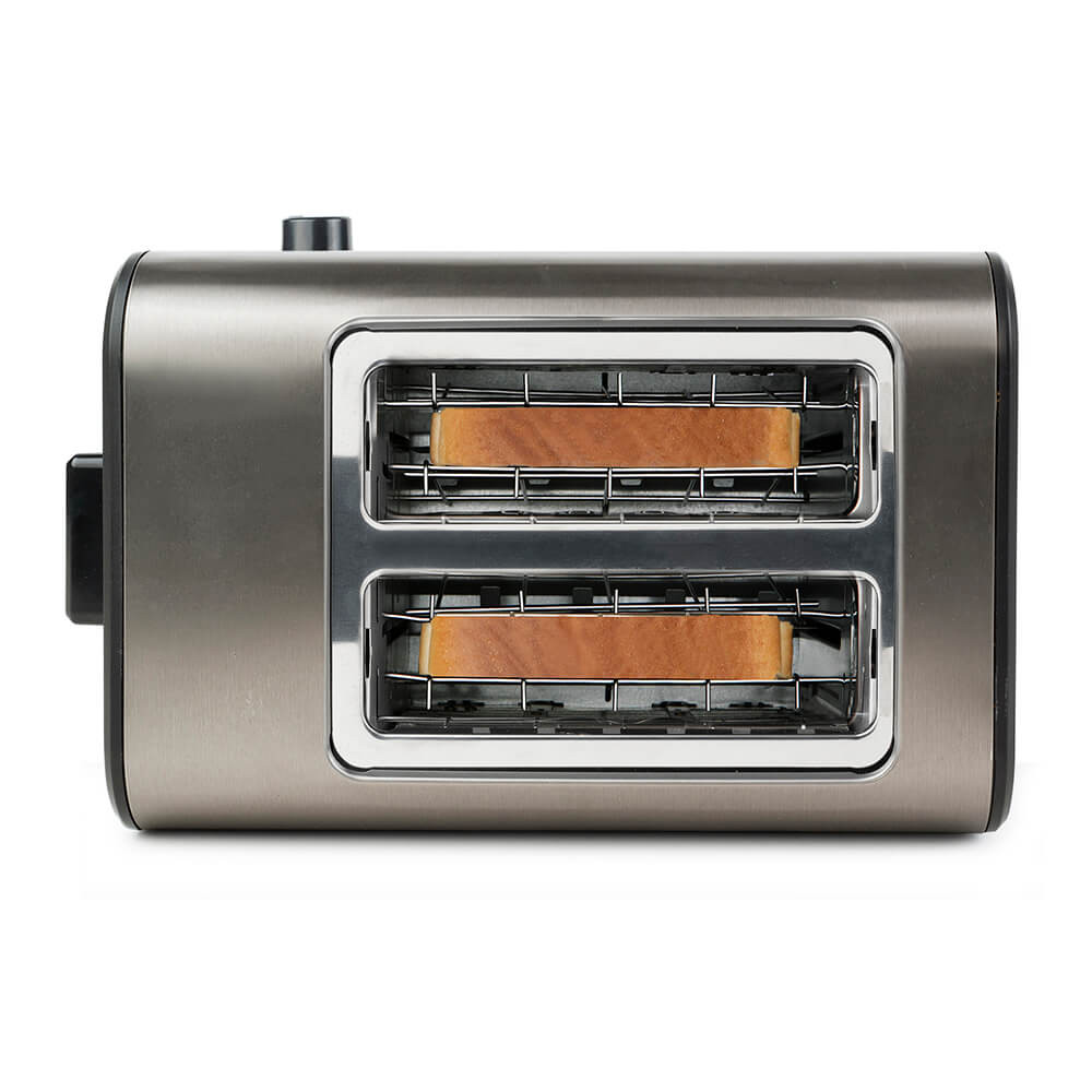 BLACK+DECKER Brødrister 2-Slice Brushed