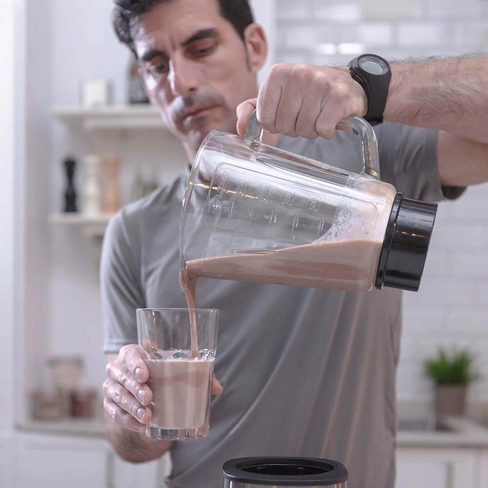 BLACK+DECKER Blender 800W Brushed