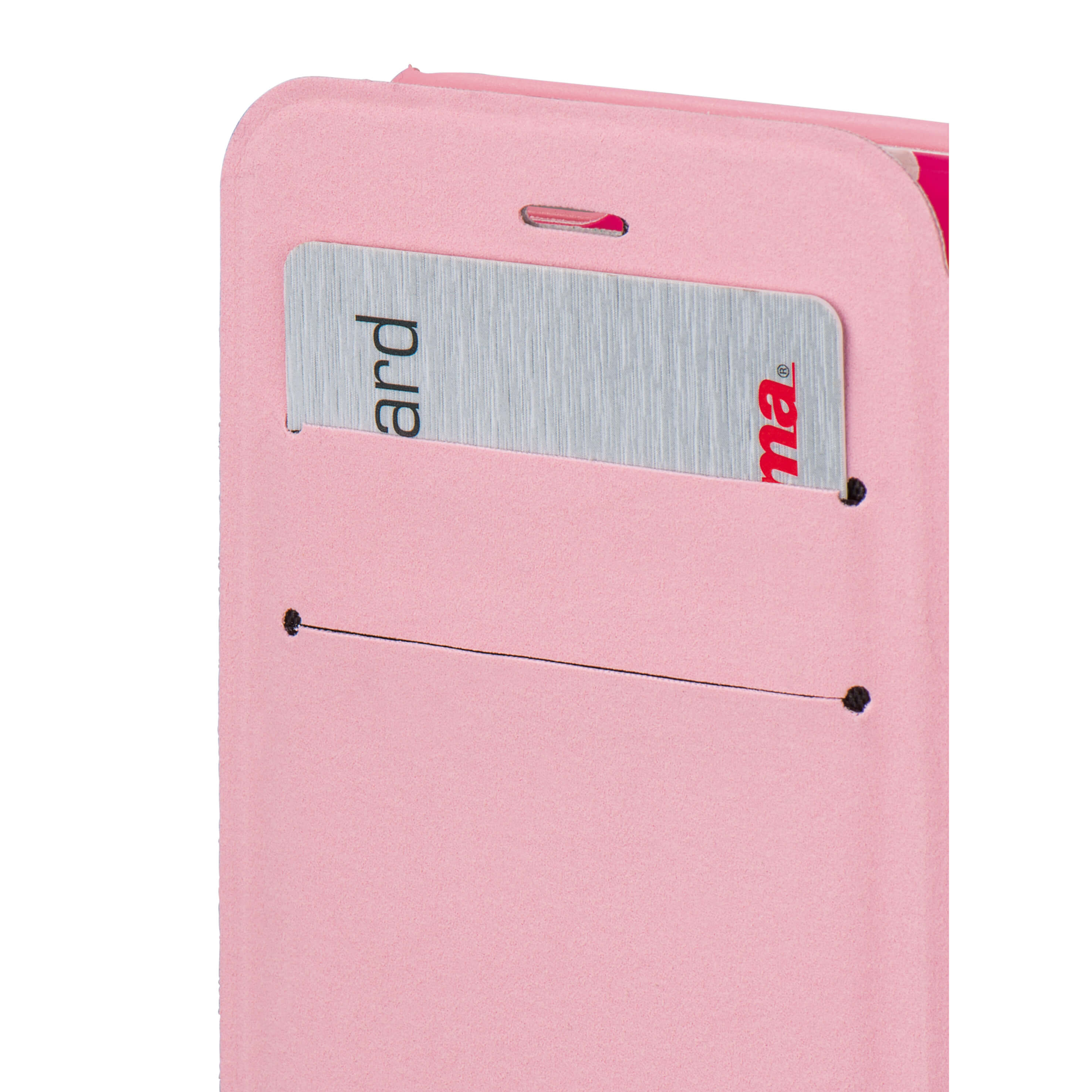 HAMA Lommebokveske DesignLine iPhone6/6S Star Glow Rosa