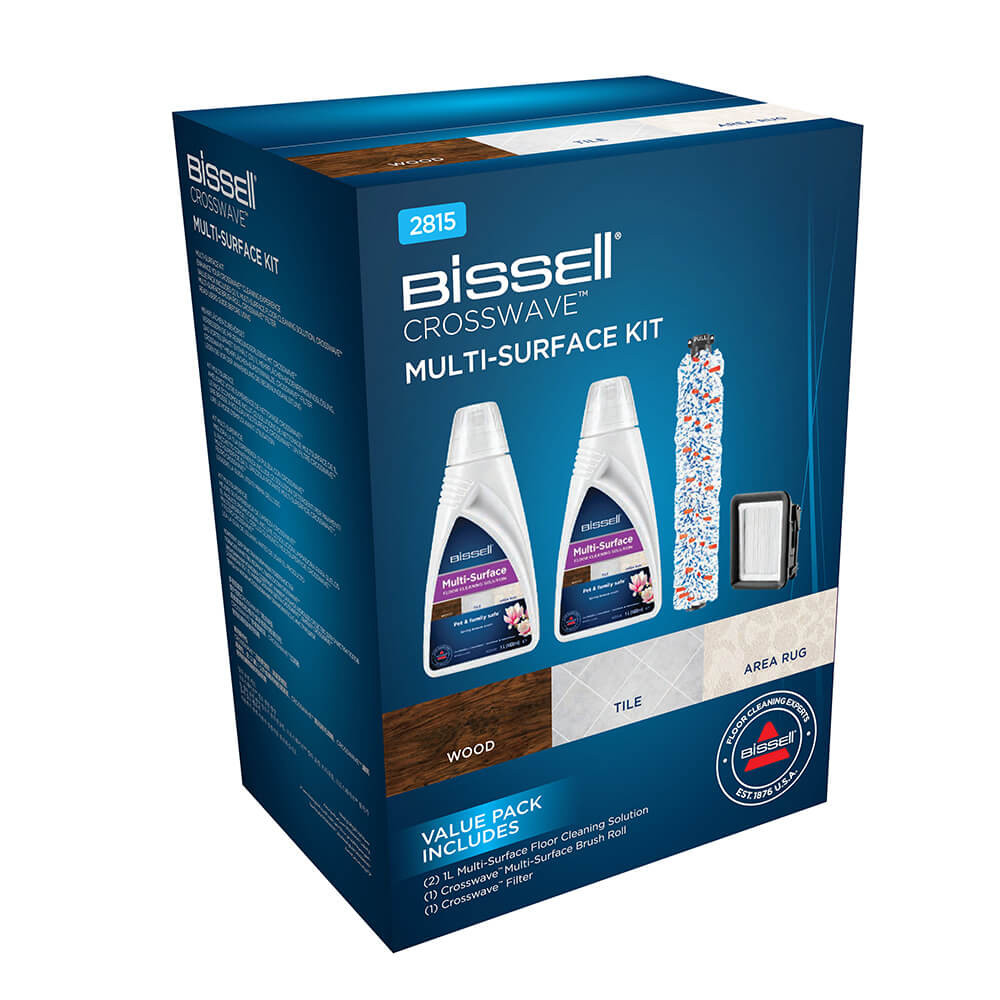 BISSELL MultiSurface Cleaning Pack 2x 1789L + Brushroll + Filter
