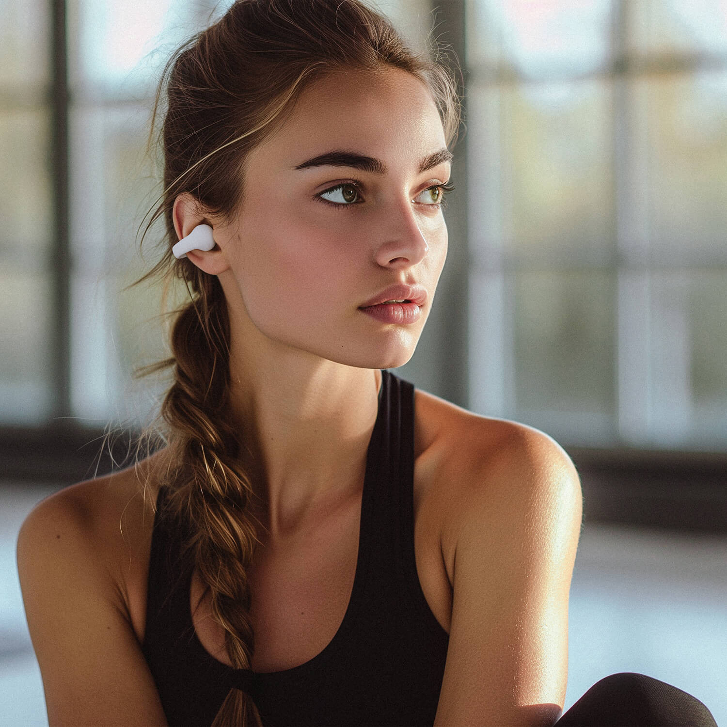 HAPPY PLUGS Headphone Clip OWS True-Wireless White