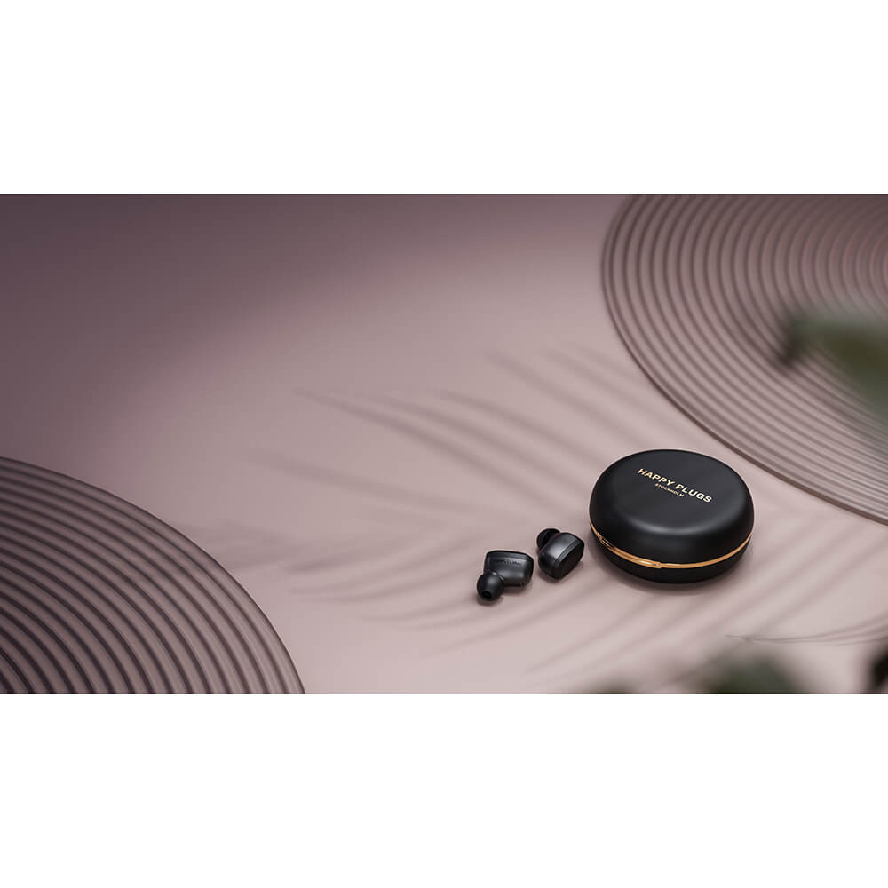 HAPPY PLUGS Headphone Adore In-Ear Black