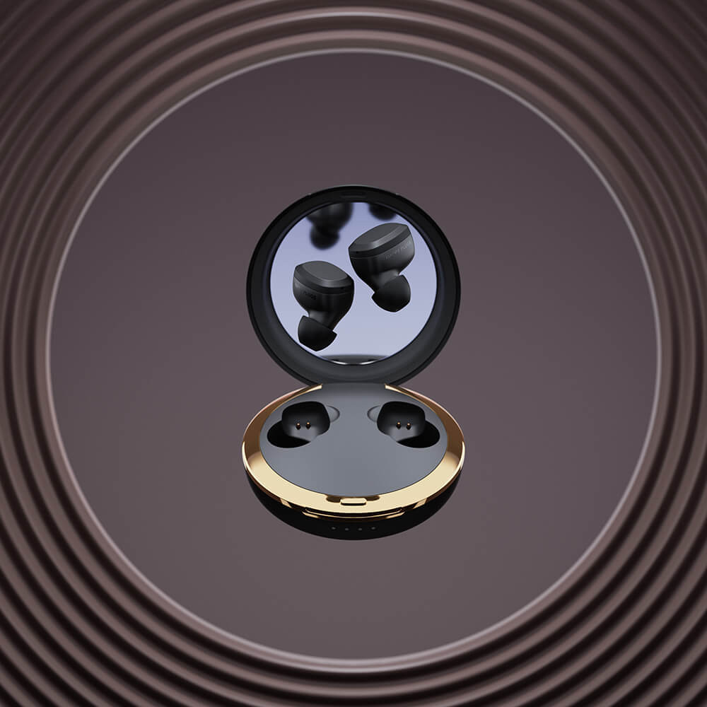 HAPPY PLUGS Headphone Adore In-Ear Black