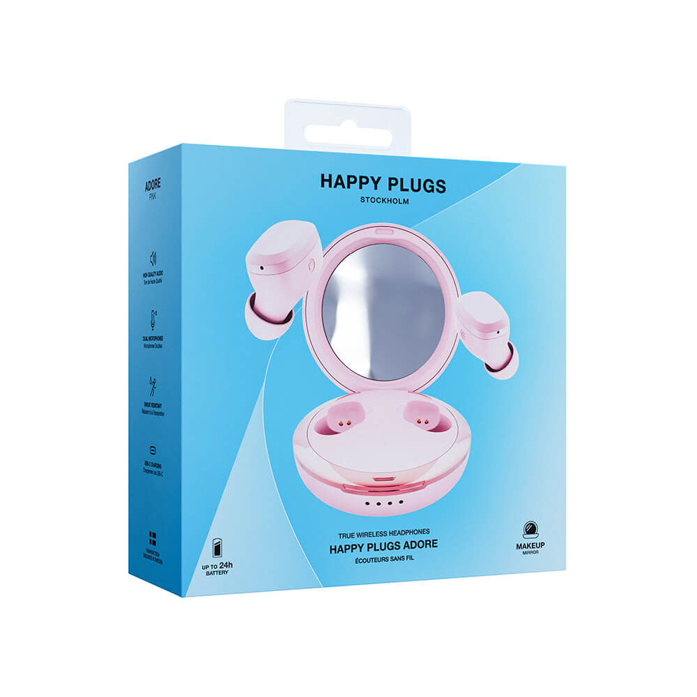 HAPPY PLUGS Headphone Adore In-Ear Pink