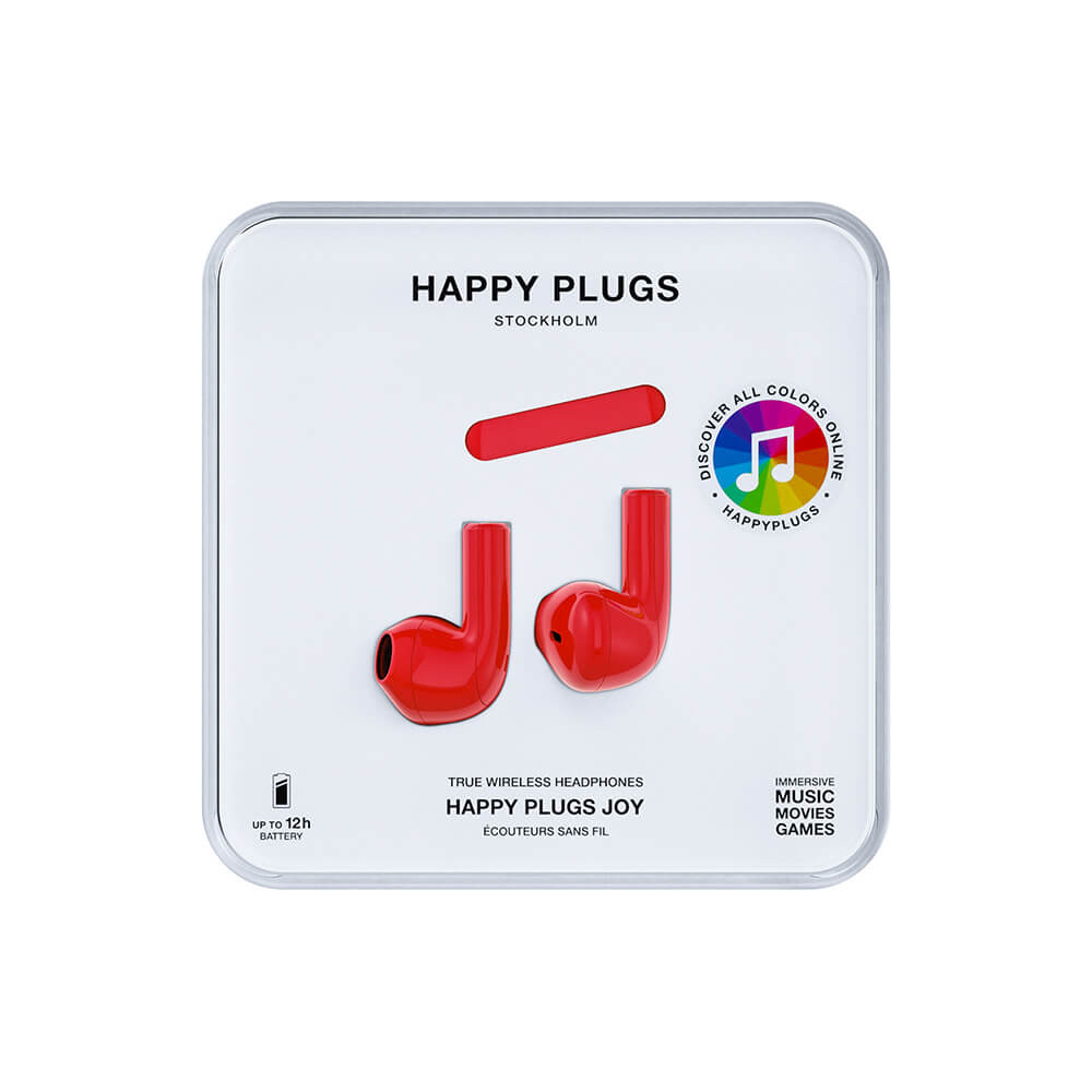 HAPPY PLUGS Joy Headphone In-Ear TWS Red