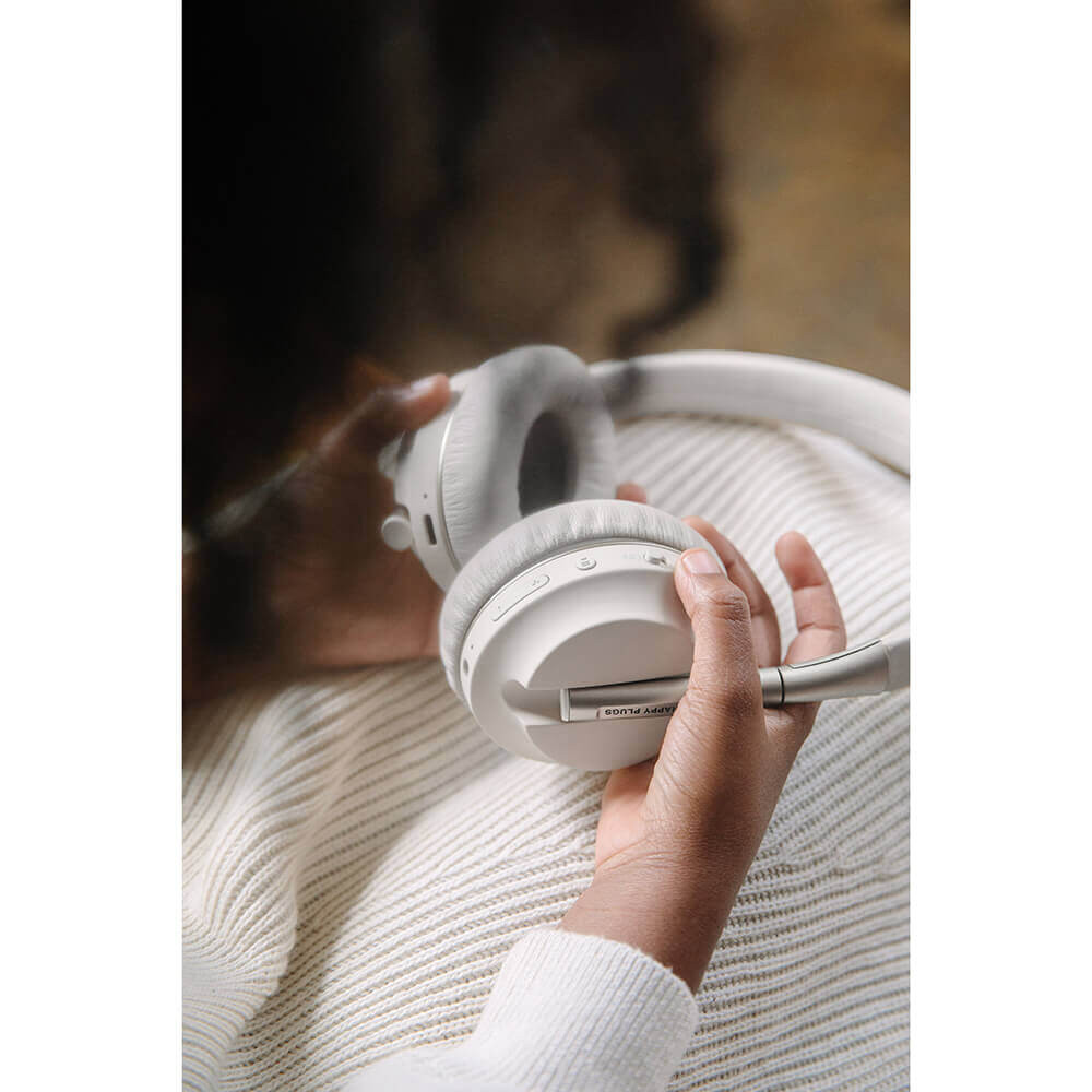 HAPPY PLUGS Play Headphone Over-Ear 85dB Wireless White