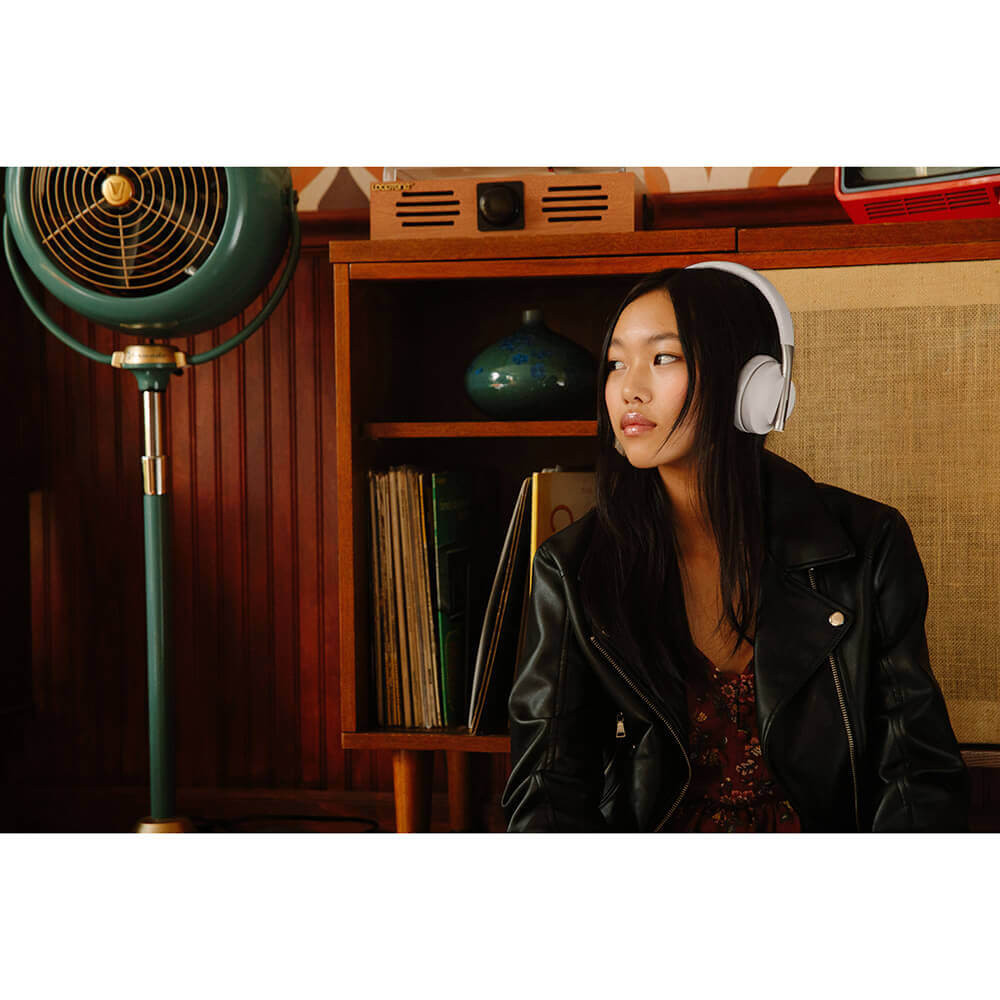 HAPPY PLUGS Play Headphone Over-Ear 85dB Wireless White