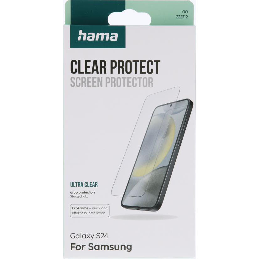 HAMA Clear Protect Screen Protector Samsung Galaxy S24