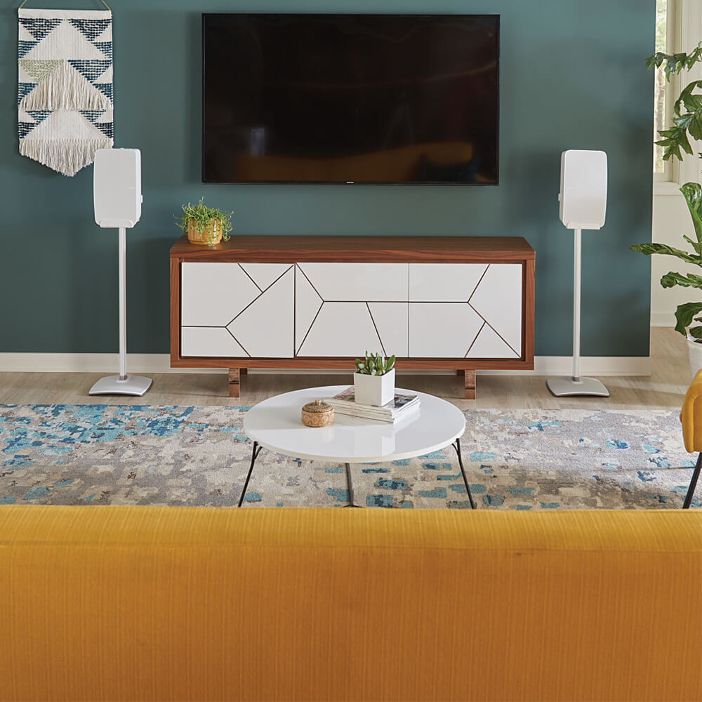 SANUS Floor Stand for Sonos Play:5 White