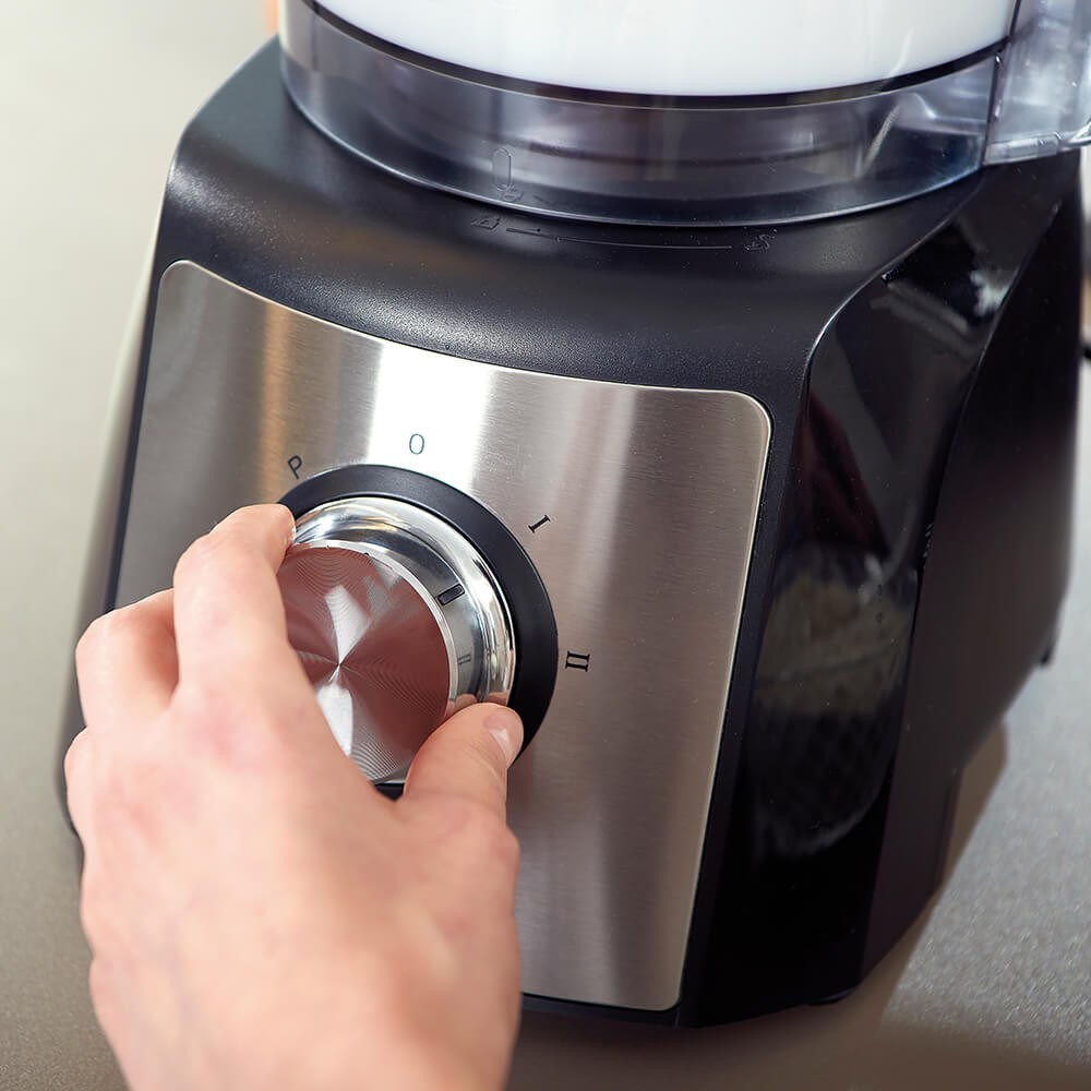BLACK+DECKER Kjøkkenmaskin 1200W Brushed