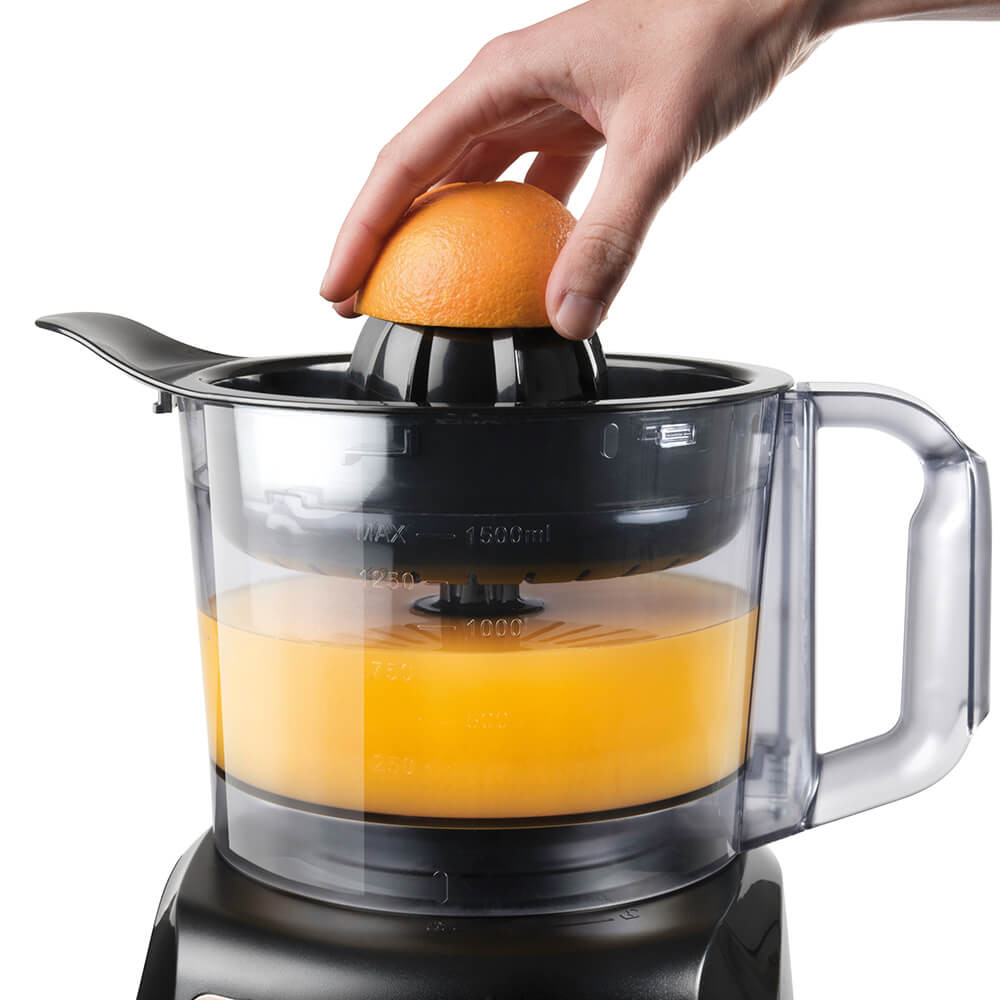 BLACK+DECKER Kjøkkenmaskin 1200W Brushed