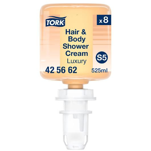 BildeDusjsåpe Tork Luksus Sjampo S5 525Ml