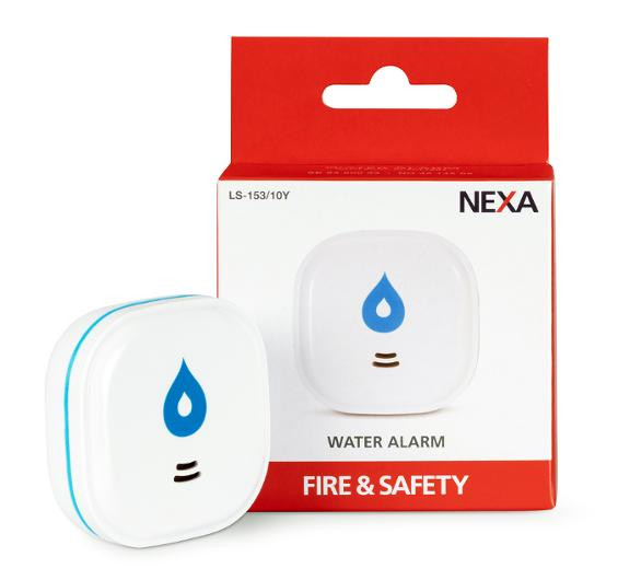 Vannalarm Nexa Ls-153/10Y Hvit