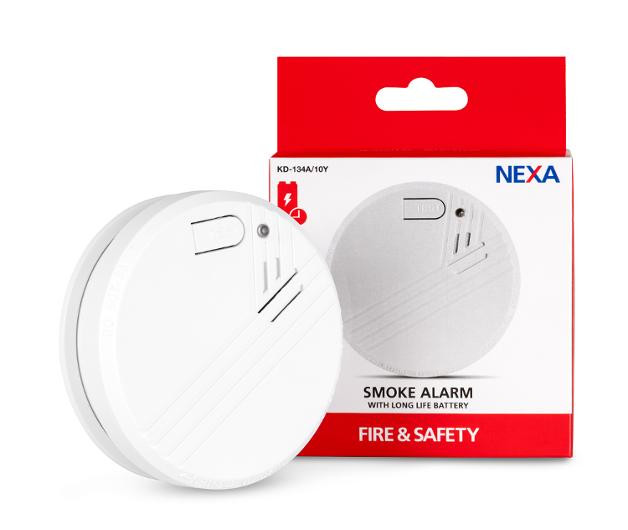 Røykvarsler Nexa Kd-134A/10Y Hvit