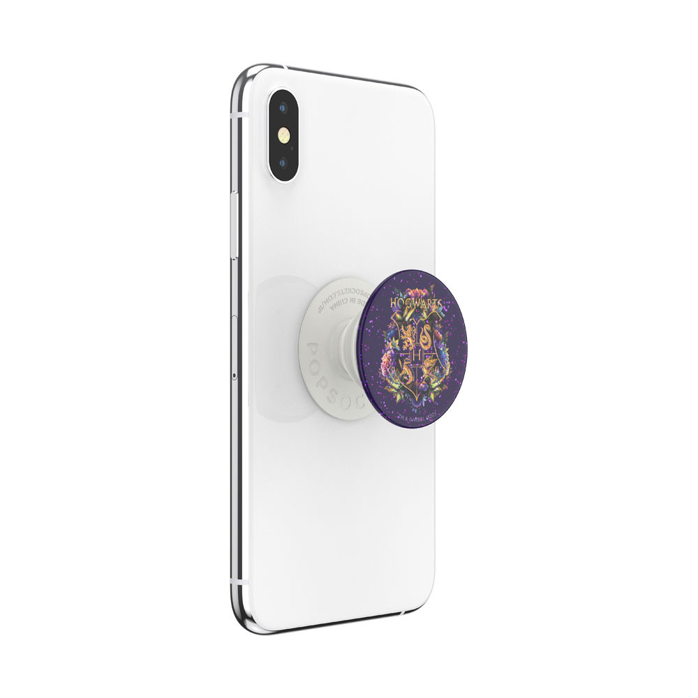 POPSOCKETS PopGrip Licensed Glitter Hogwarts Floral