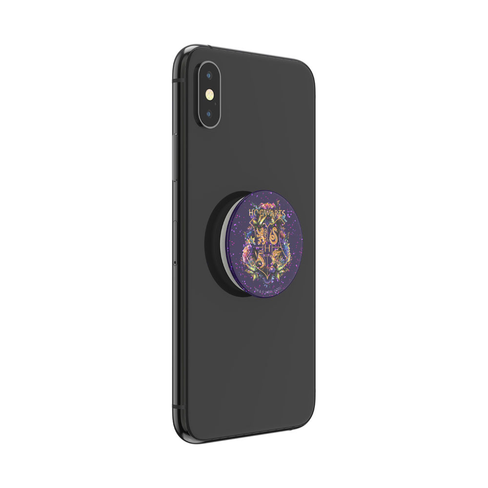 POPSOCKETS PopGrip Licensed Glitter Hogwarts Floral