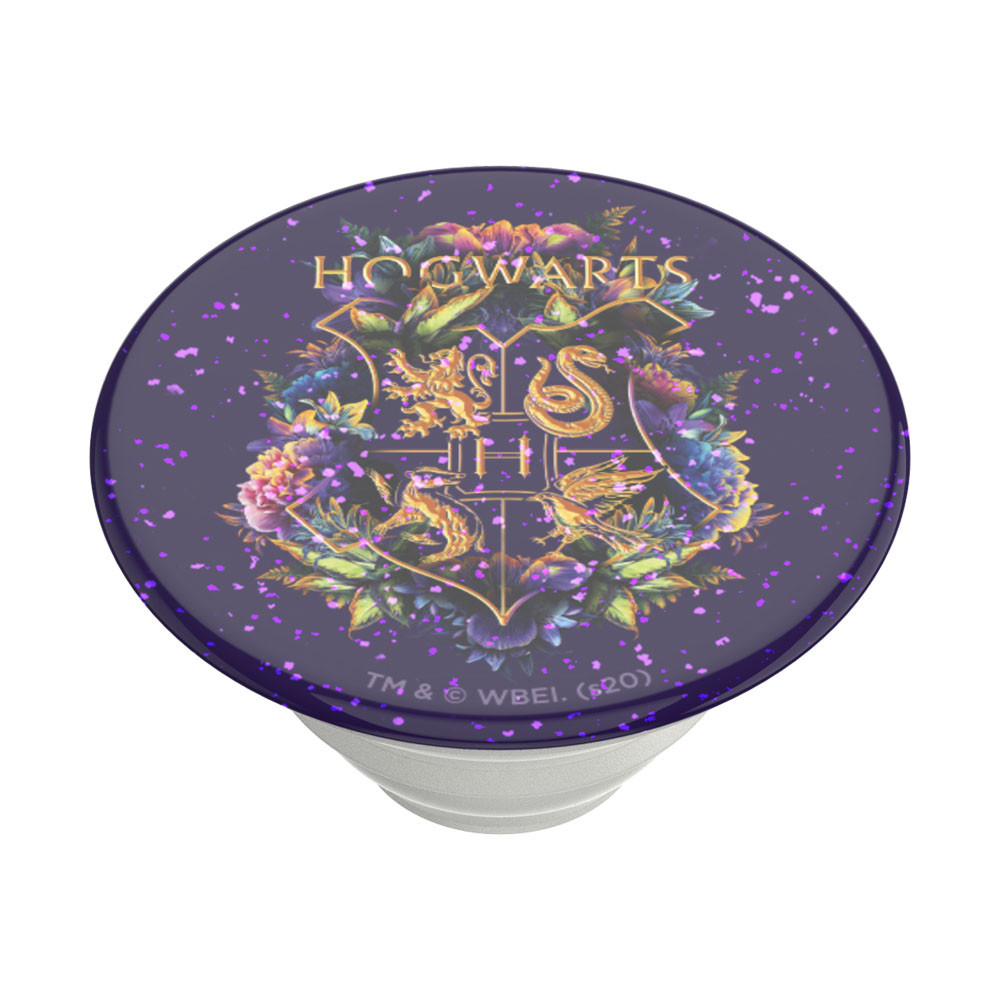 POPSOCKETS PopGrip Licensed Glitter Hogwarts Floral