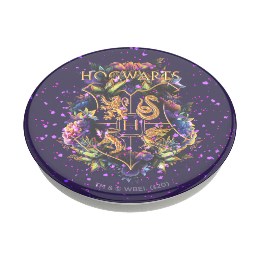 POPSOCKETS PopGrip Licensed Glitter Hogwarts Floral