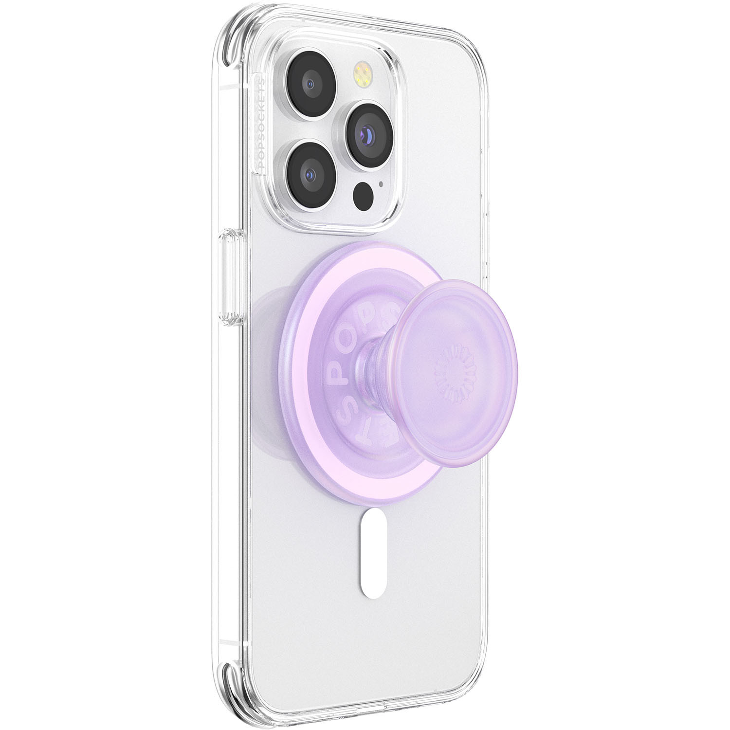POPSOCKETS PopGrip for Magsafe Opalescent Clear