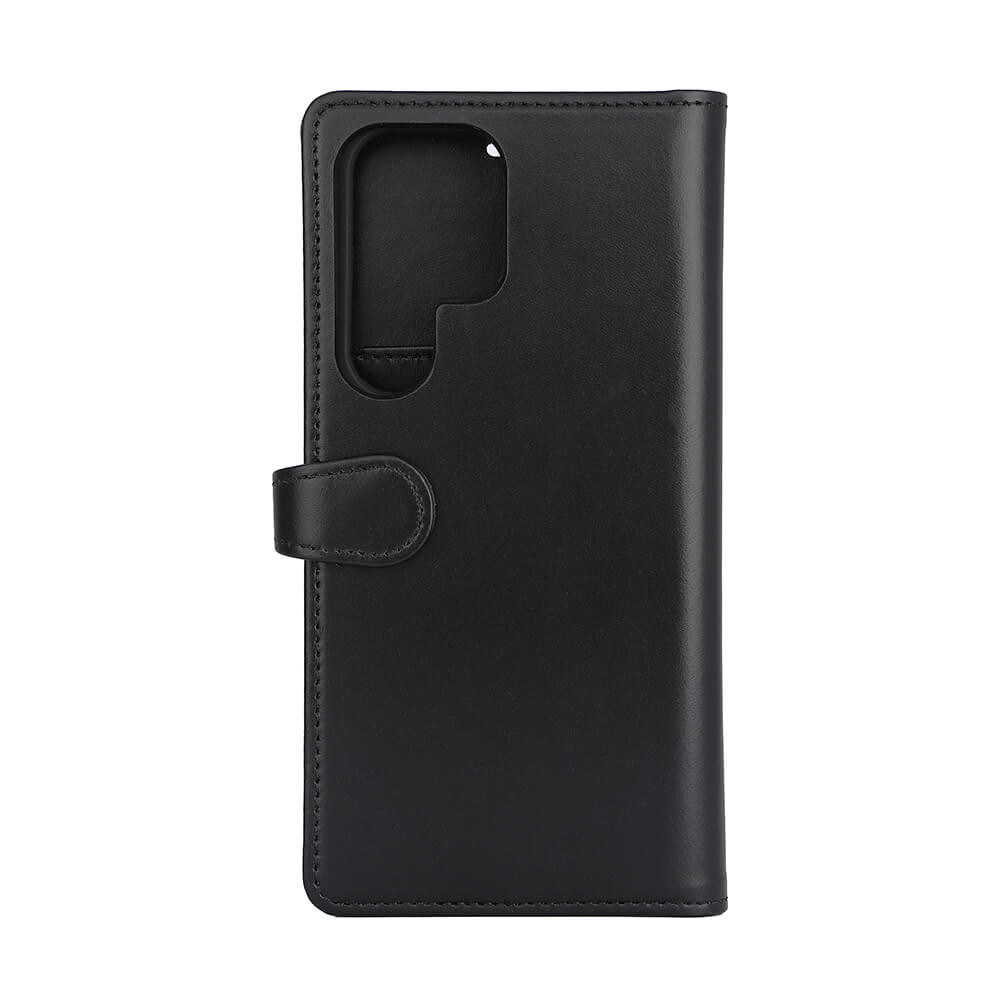 BUFFALO 2in1 Wallet Leather 3 card Samsung  S23 5G Ultra Black