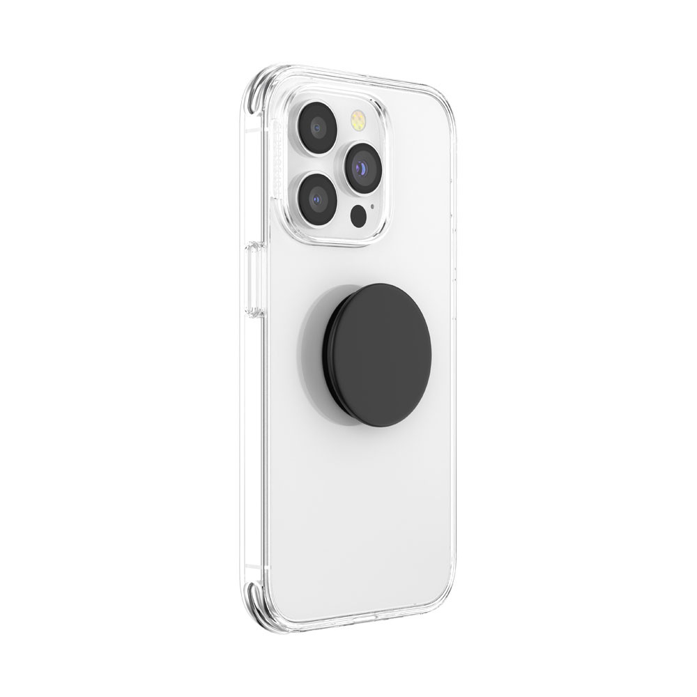 POPSOCKETS Black Avtagbart Grip med stativfunksjon