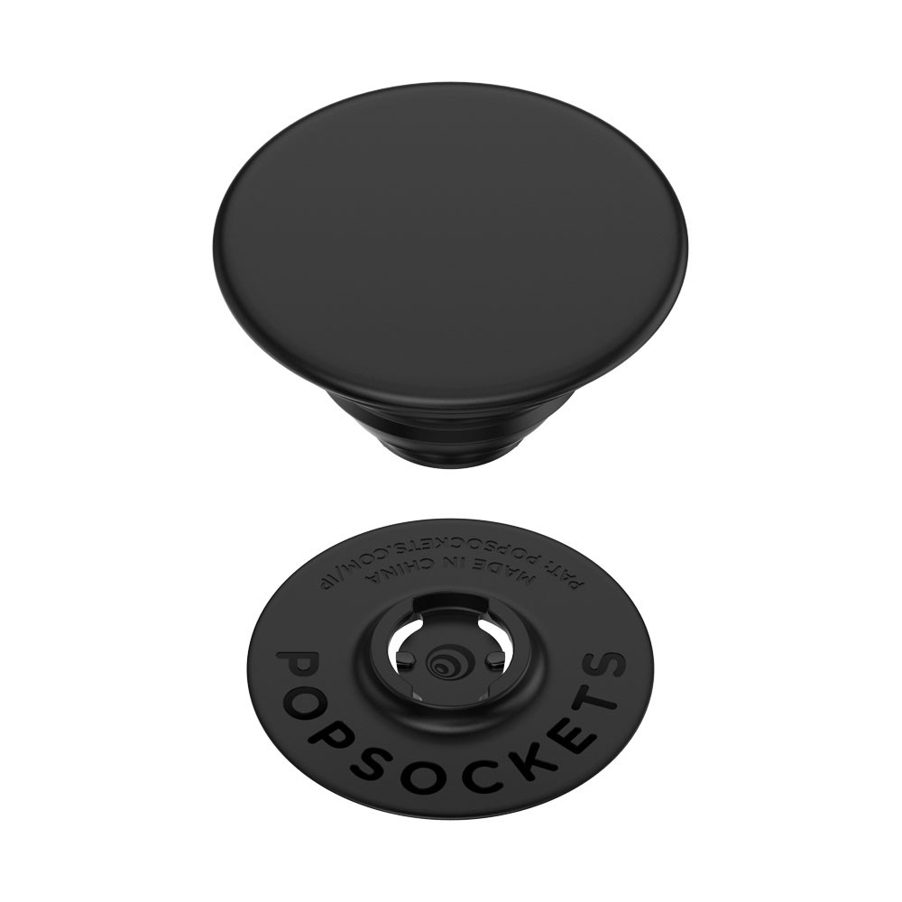 POPSOCKETS Black Avtagbart Grip med stativfunksjon