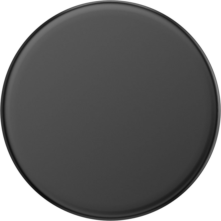 POPSOCKETS Aluminum Black Avtagbart Grip med Stativfunksjon Premium