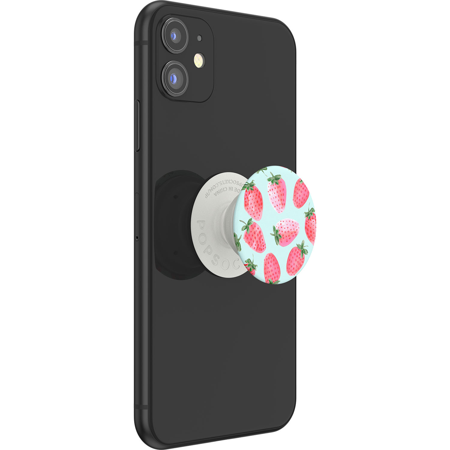 POPSOCKETS Strawberry Rain Avtagbart Grip med Stativfunksjon