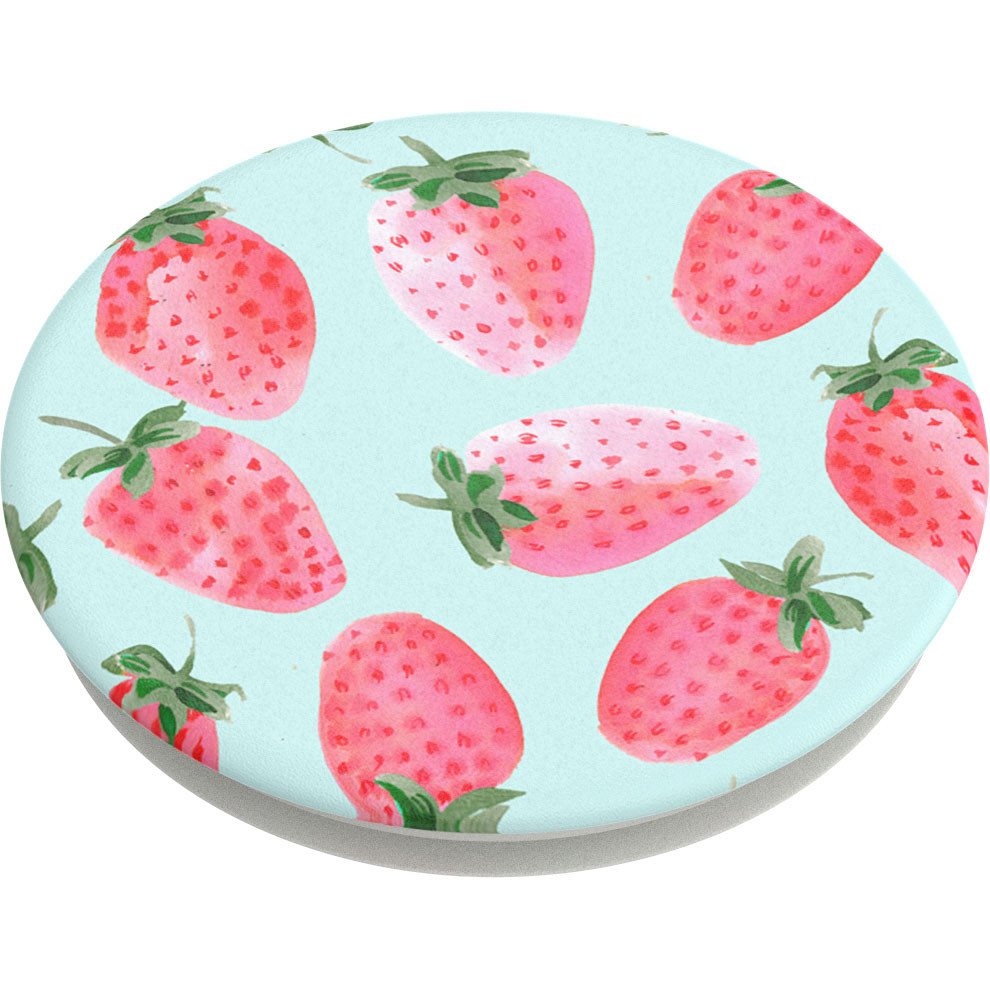 POPSOCKETS Strawberry Rain Avtagbart Grip med Stativfunksjon
