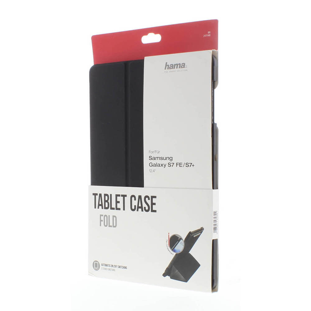 HAMA Tablet Case Galaxy Tab S7 FE/S7+ 12.4" Black