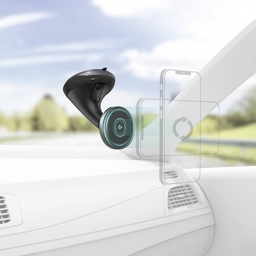 HAMA Mobile Phone Holder Magnetic for Windshield