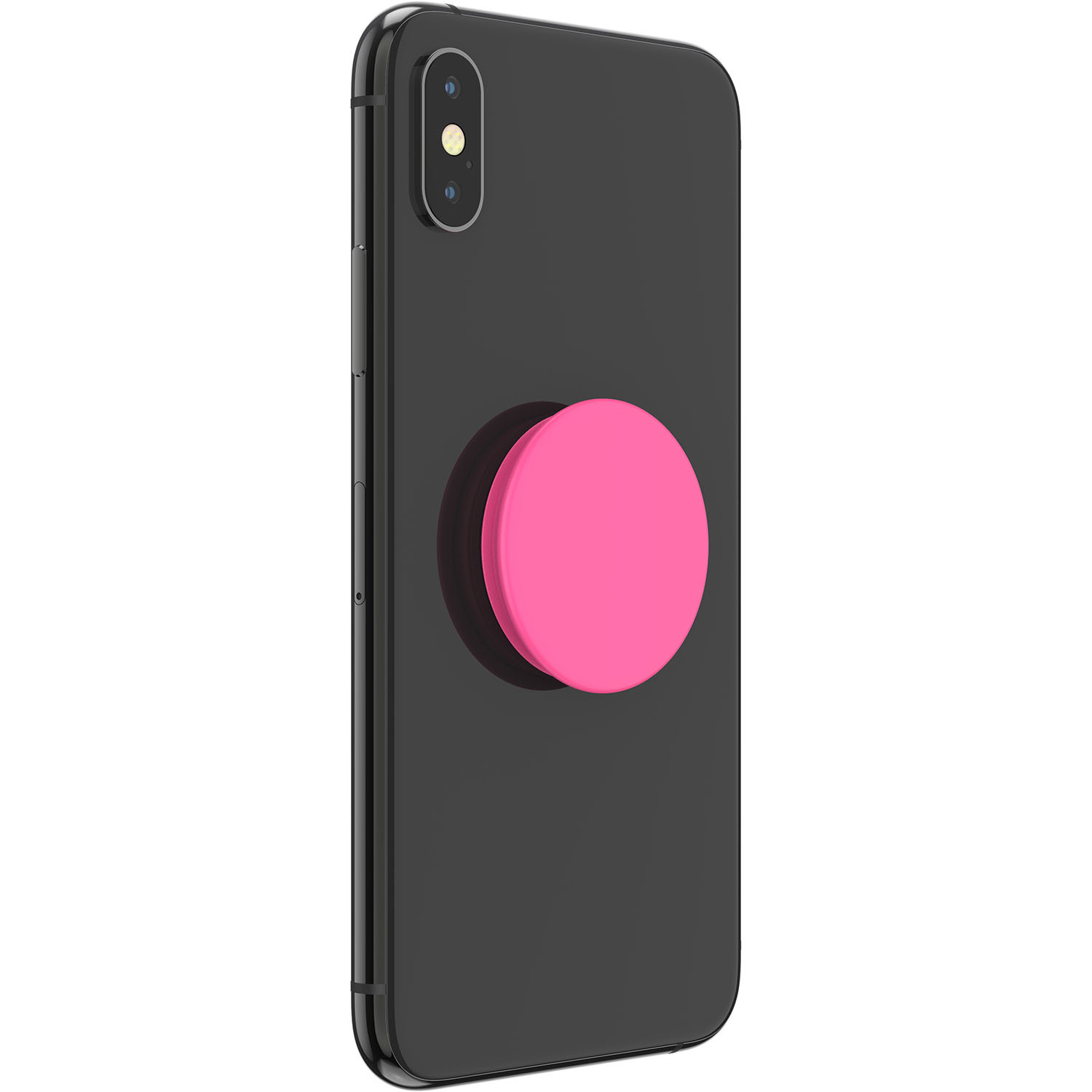 POPSOCKETS Neon Day Glo Pink Avtagbart Grip med stativfunksjon