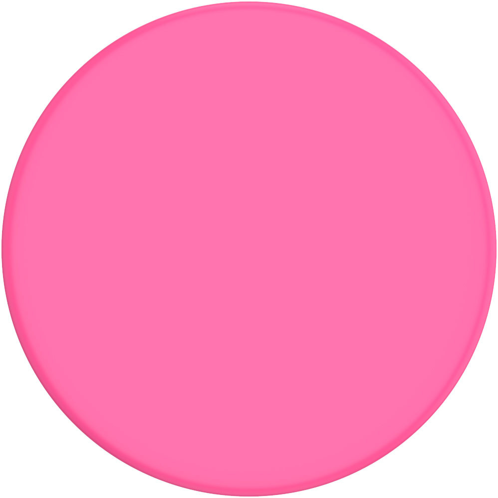 POPSOCKETS Neon Day Glo Pink Avtagbart Grip med stativfunksjon