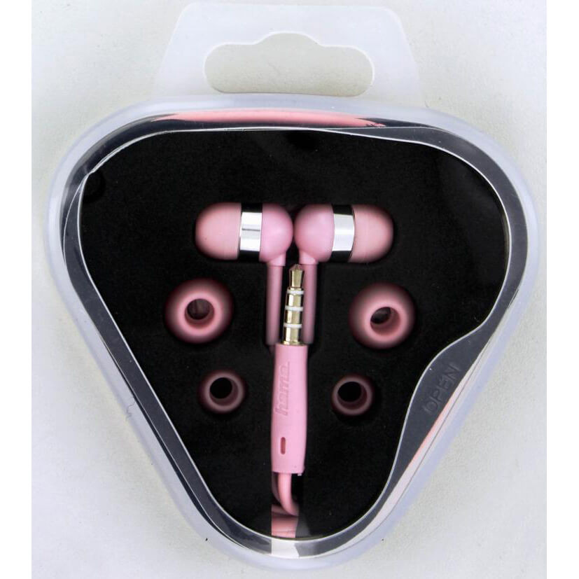 HAMA Hodetelefon Vivo Mic Rosa